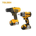 Bộ sản phẩm máy khoan và máy vặn bu lông dùng pin (dành cho thị trường 110-120v) – 87415