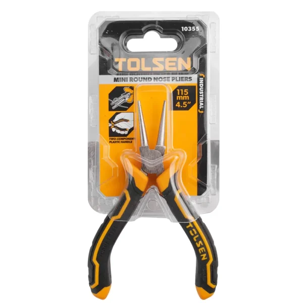 Kìm mũi tròn mini (công nghiệp) – 10355 - Ảnh 4