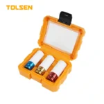 Bộ 3 đầu khẩu 1/2″ chịu lực, có bọc nhựa, dùng cho súng siết bu lông – 15510