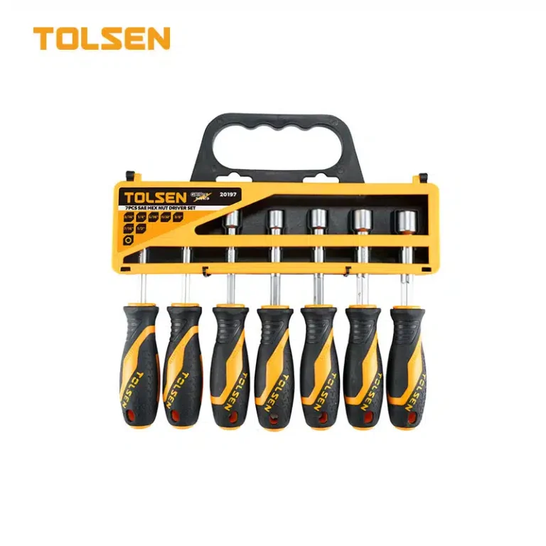 Bộ 7 tua vít vặn đai ốc lục giác hệ inch – 20197