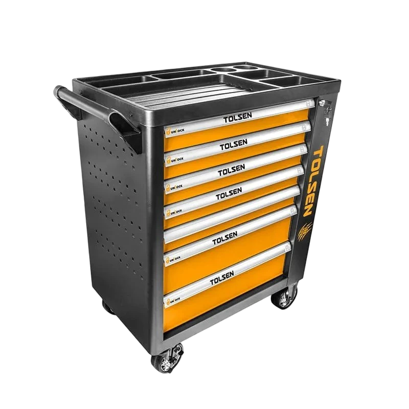Tủ đồ nghề 7 ngăn có bánh xe TOLSEN – 80317