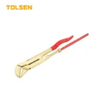 Cờ lê ống đầu cong 45° chống cháy nổ (dạng mỏ lết) – 70481