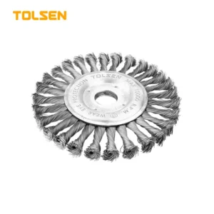 Bàn chải sắt dạng tròn gắn khoan – 77533