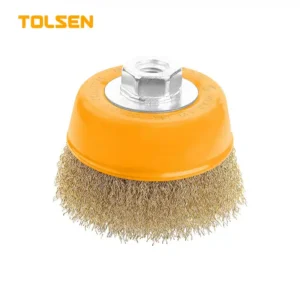 Bàn chải sắt dạng cốc có ren (công nghiệp) – 77600