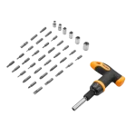 Bộ đầu vít và đầu khẩu 41 chi tiết - 20036 - Ảnh 4