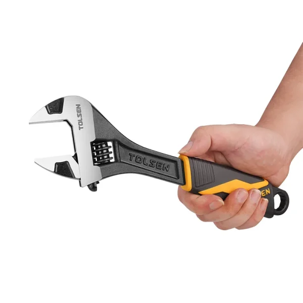 Mỏ lết điều chỉnh cán nhựa – 15308 - Ảnh 2