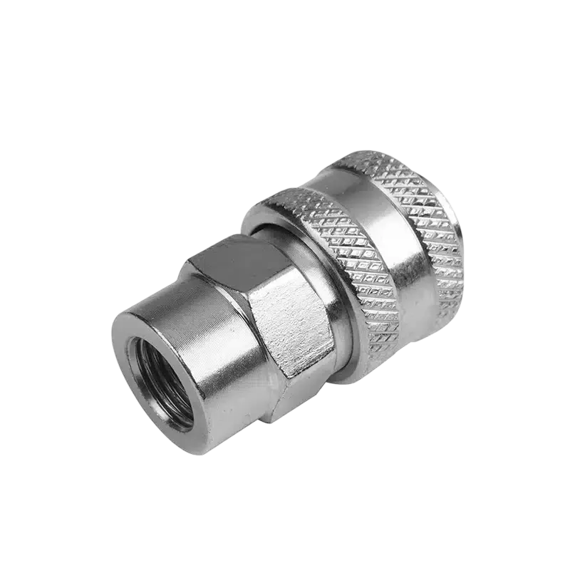 Khớp nối nhanh khí nén ren trong thép G1/4 – 72812