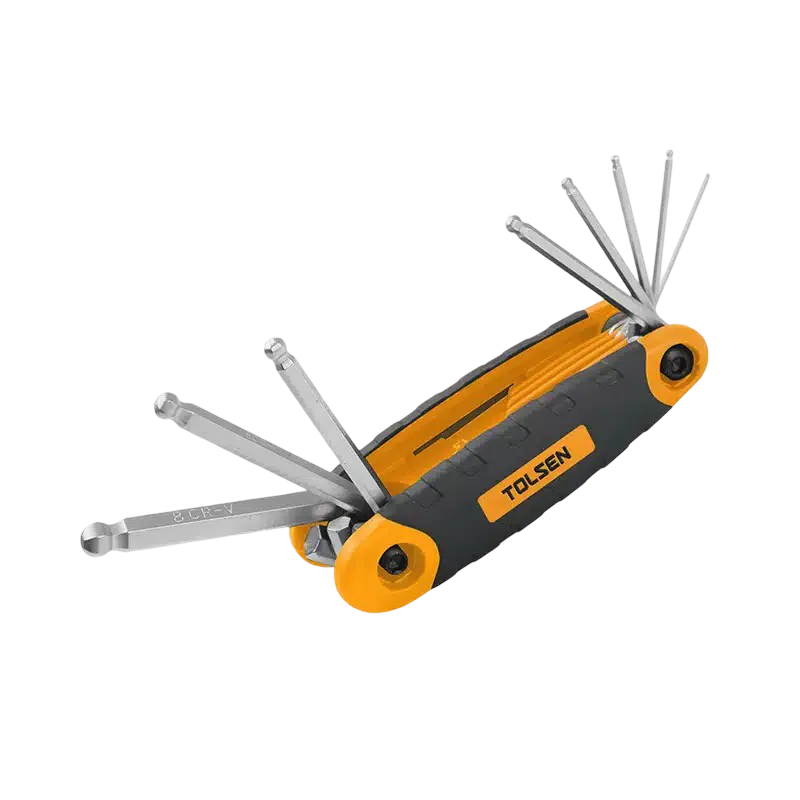 Bộ lục giác gập đầu bi 8 chi tiết – 20068