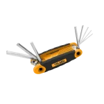 Bộ lục giác gập (inch) 9 chi tiết - 20098