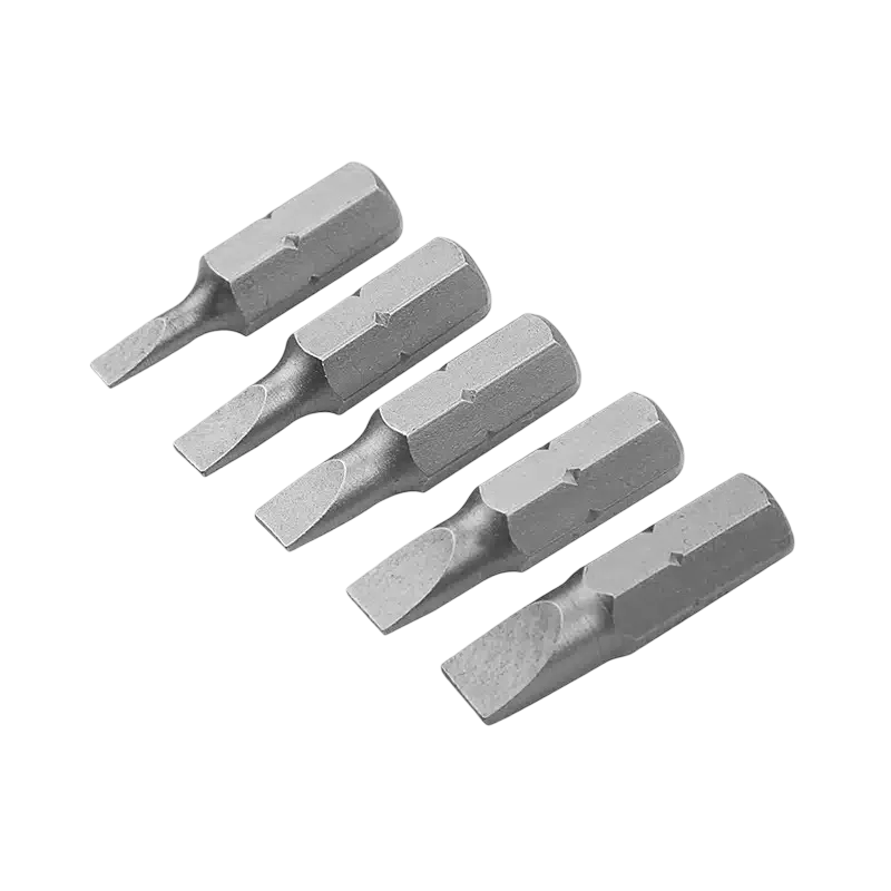 SCREWDRIVER BITS SET 20285 Bộ 5 đầu vít dẹt - 20285 - Ảnh 1