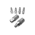 Bộ đầu nối nhanh khí nén thép 5 chi tiết - 72602