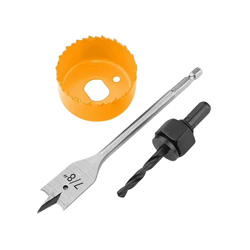 Bộ 3 dụng cụ khoét lỗ lắp khóa TOLSEN – 75868