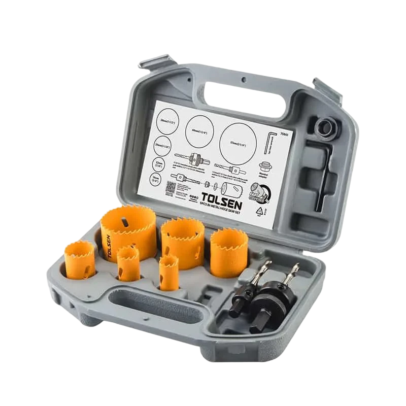 Bộ cưa lỗ Bi-Metal TOLSEN – 75861