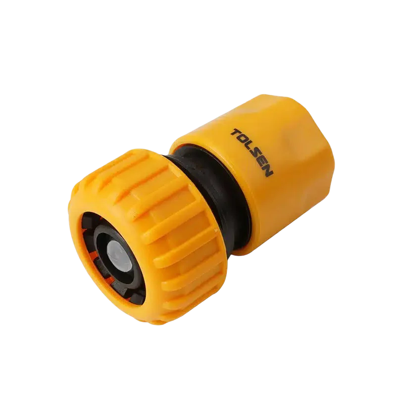 HOSE CONNECTOR WITH WATER STOP 57164 Đầu nối ống nước có van tự ngắt 3/4 inch - 57164 - Ảnh 1