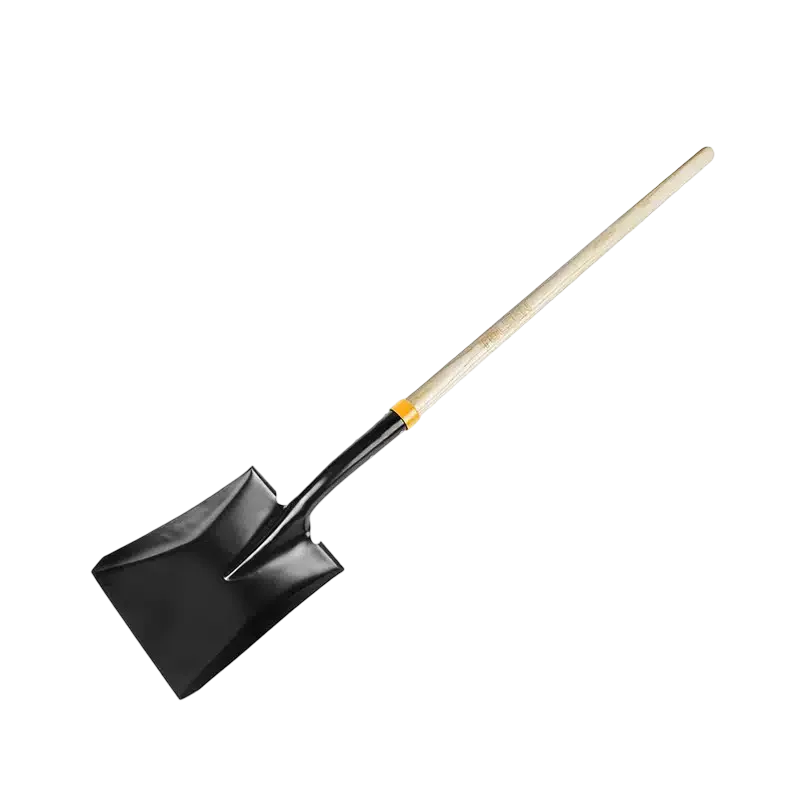STEEL SHOVEL WITH HANDLE 58006 Xẻng thép cán gỗ - 58006 - Ảnh 1