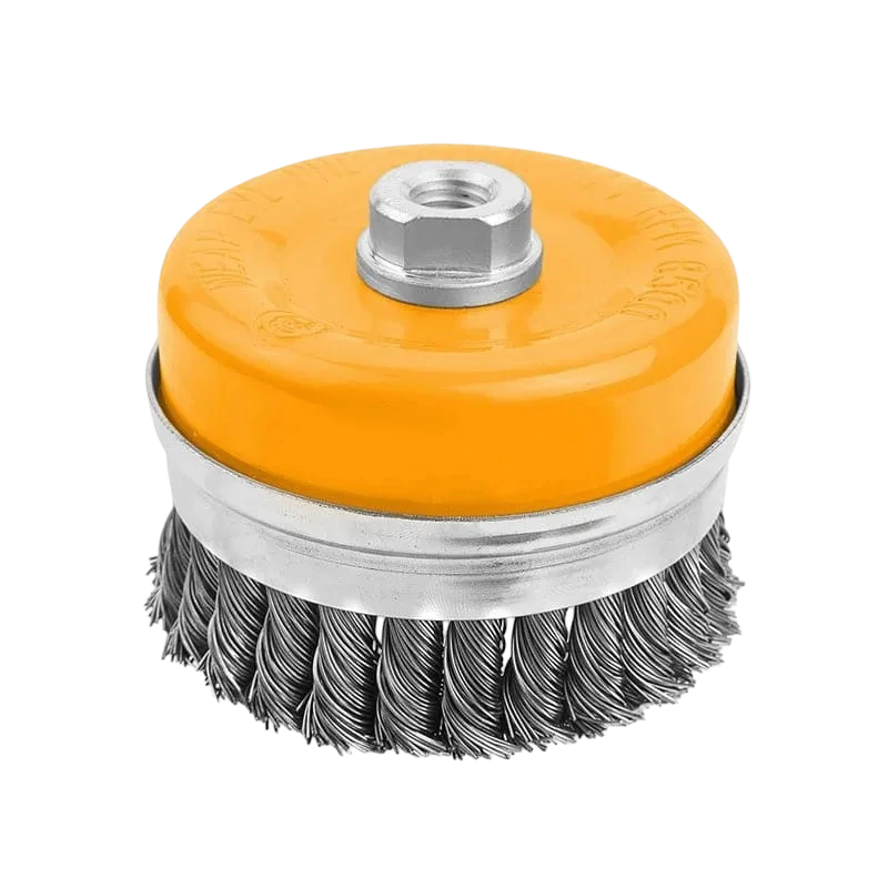 Chổi cước xoắn dạng cốc TOLSEN có đai ốc – 77621