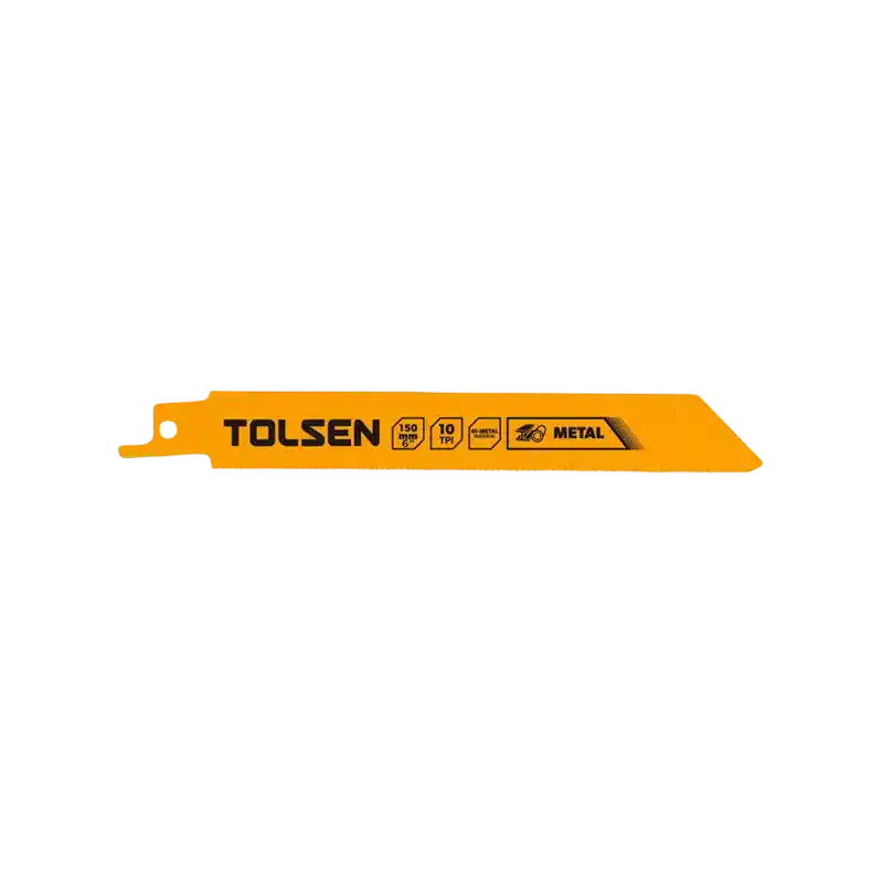 Lưỡi cưa kiếm TOLSEN 2 chi tiết 150mm 10TPI – 76818