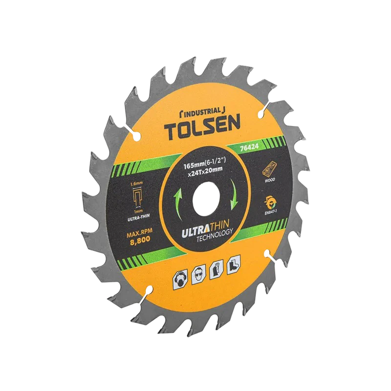 Lưỡi cưa TCT cắt gỗ TOLSEN – 76424