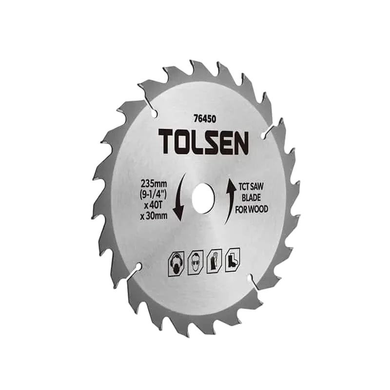 Lưỡi cưa TCT cắt gỗ TOLSEN – 76410