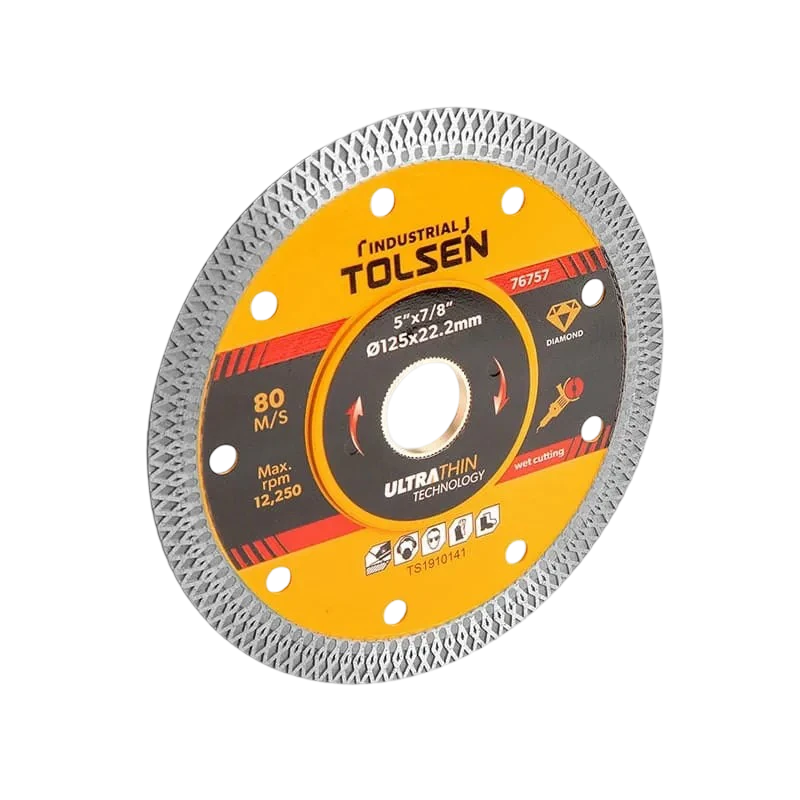 Đĩa cắt kim cương siêu mỏng TOLSEN – 76756